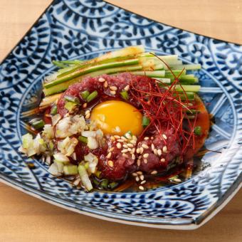 [Meat dish] Horse meat tartare