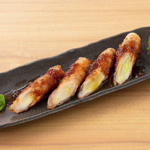 ねぎの肉巻き照り焼き