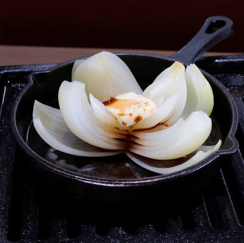 玉ねぎステーキ(バター醤油)
