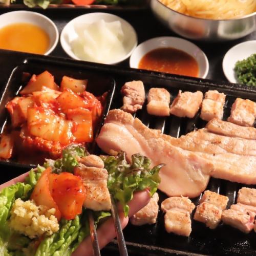 生サムギョプサル食べ放題コースが新登場！