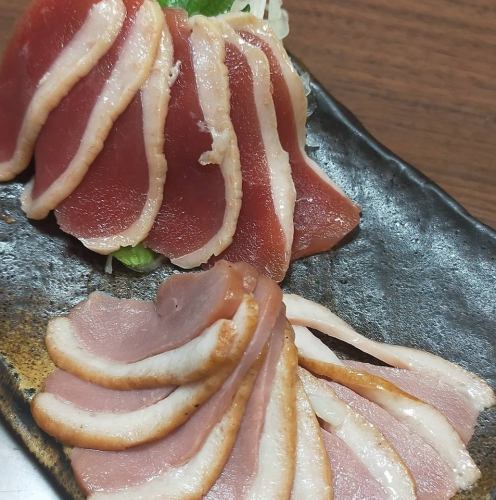 新鮮な刺し料理