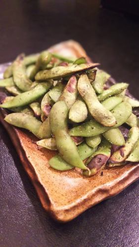 黒豆の焼き枝豆