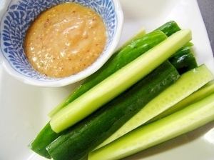 柚子味噌マヨ胡瓜
