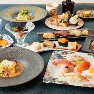 (ディナー) 鮨と料理を存分に味わうその日のおまかせスペシャルコース【宮島 -Miyajima-】