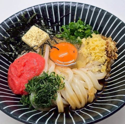 釜玉明太バターうどん