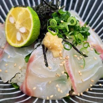 鳴門鯛の茶漬け