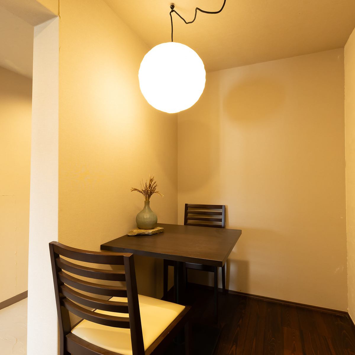 デートや記念日に人気の個室あります!ご予約お早めに