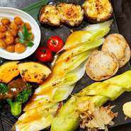 大和太ねぎの1本味噌焼き