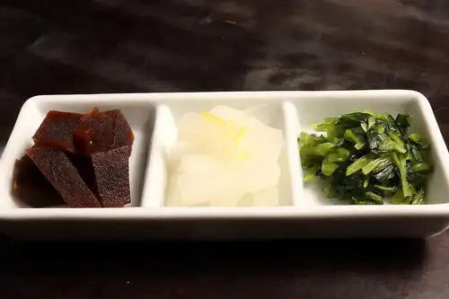漬物の盛り合わせ