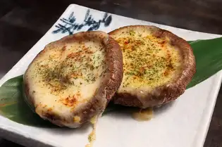 椎茸のチーズ焼き