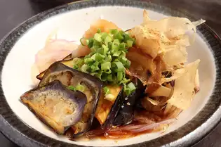 丸茄子ポン酢