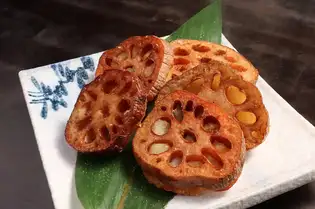 海老しんじょう蓮根