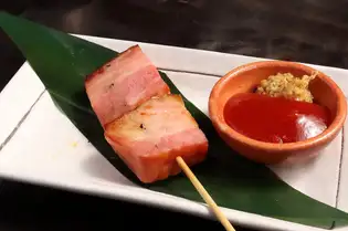 厚切りベーコン
