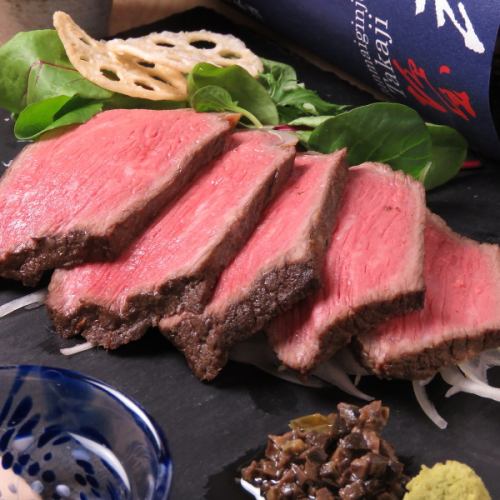 [Made from Hiroshima Nakayama beef Ichibo!] Roast beef