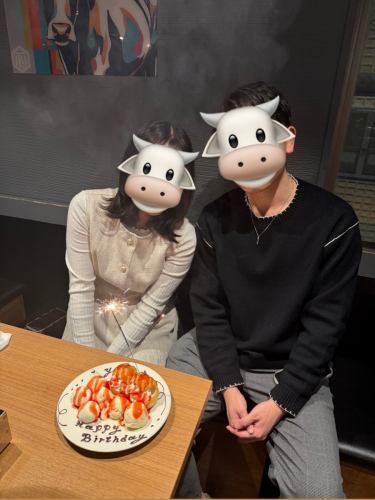 .
The day you visit is your birthday!
congratulations!

Actually, they are friends of our graduates 👩🏼‍🎓
Thank you for visiting!

byThank you for your hard work!!

#Isshintansuke #All-you-can-eat beef tongue