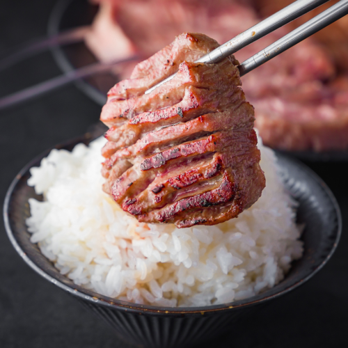 一心炭助独家供应!“专为烤肉(日式烤肉)而制的米饭”