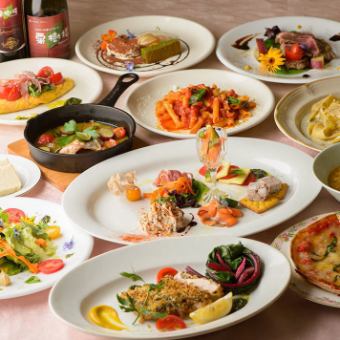 Recommended for dates, girls' nights, birthdays, and anniversaries! Food only 4,500 yen course