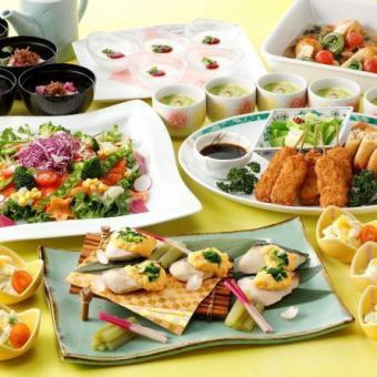 [2025/3/1~2025/5/31] [Welcome/farewell party plan] 8 dishes in total ◆ Spring table course ⇒ 5,000 yen (tax included)