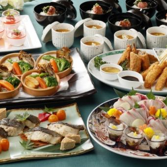 【12月~2月】2H飲放題付♪『冬のパーティプラン』魚介とお肉料理を合わせた8品7,000円(税込)