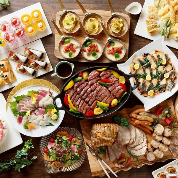 ランチブッフェスタートします！