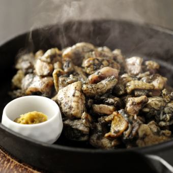 Charcoal-grilled chicken