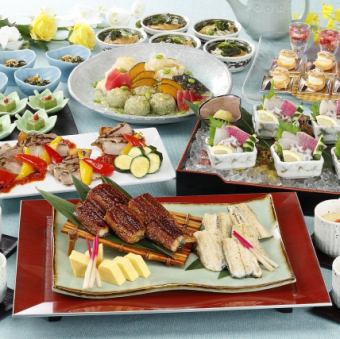 【6月～8月】2H飲放題付♪『SMART PARTY PLAN』魚介とお肉料理を合わせた8品8,000円(税込)
