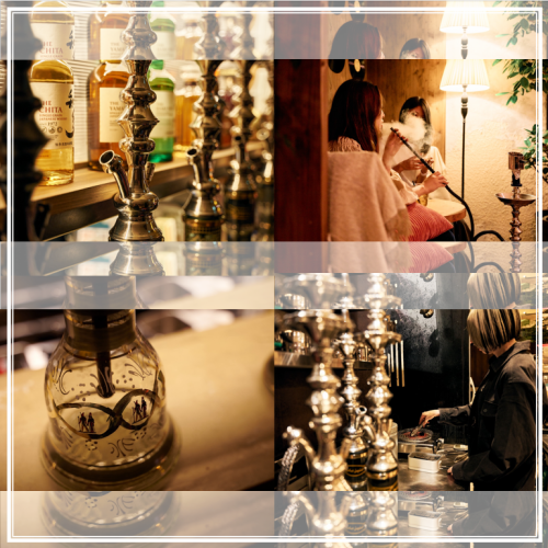 《初めての人も入りやすい》カフェ＆シーシャバー