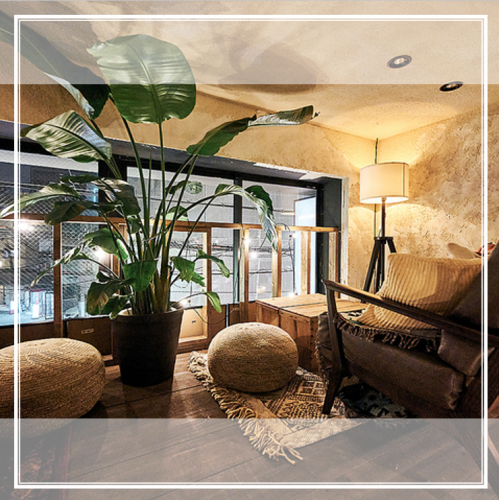 SNS映えするお席で女子会