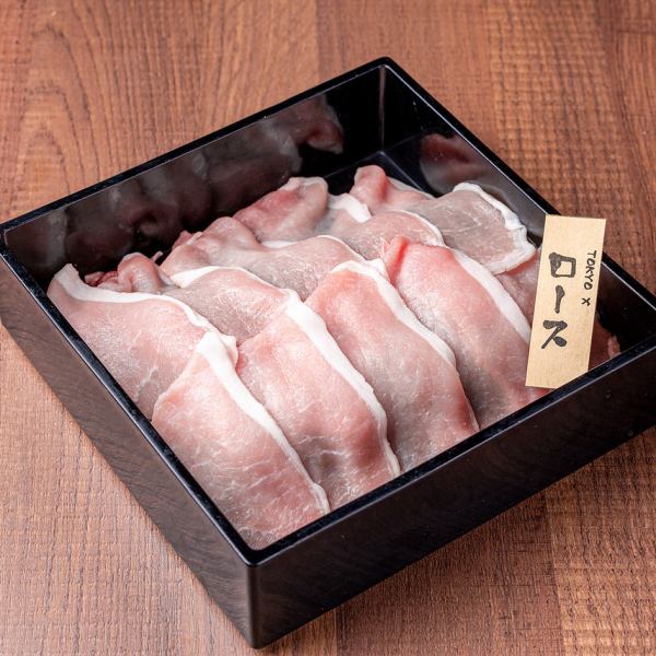 甘み・深み・肉質・脂の全てが格別。希少な豚肉【TOKYOX】