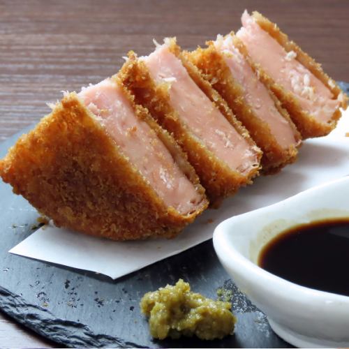 ●Thick-sliced ham cutlet
