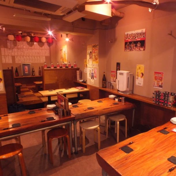 中野の隠れ家居酒屋♪にぎやかな中野の街にありながら、地下1階にある当店は入った途端にどこかほっとする空間。落ち着いた雰囲気でゆっくりと料理やお酒をお楽しみ頂けます！