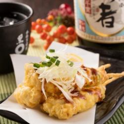 甜辣鸡肉天妇罗