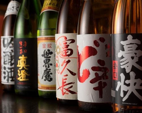 精心挑選的清酒！