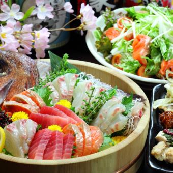 《2 hours all-you-can-drink included》★Enjoy a full course of popular dishes★11 dishes in total for 4,500 yen (tax included)