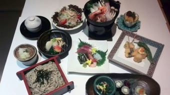 Banquet course (reservation required three days in advance)