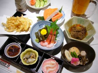 【Order accepted on the day】 Echigan drilling soba course 2200 yen