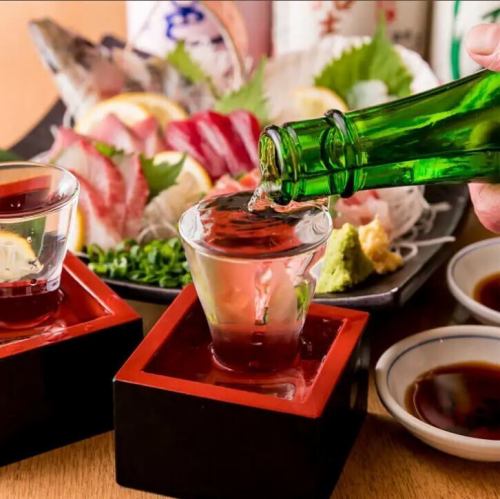 刺身といえば日本酒☆