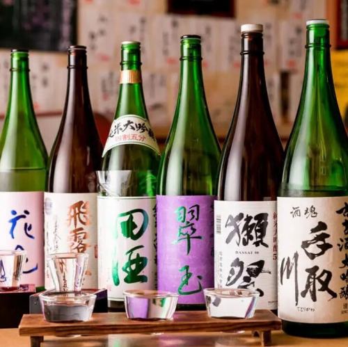日本酒にこだわるなら◎是非炭火割烹三是で！！