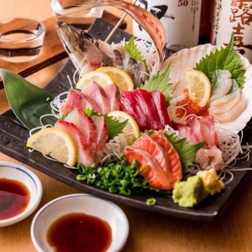 産直の新鮮な海鮮が自慢！