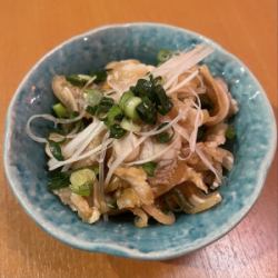 ミミガー(ネギポン酢)