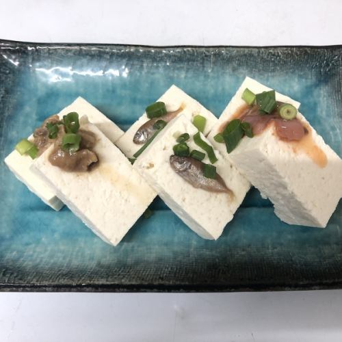 本日の沖縄珍味3種盛り