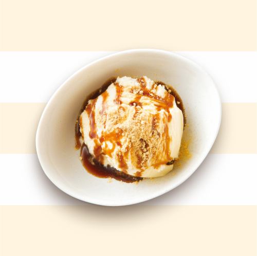 Kinako and brown sugar ice cream