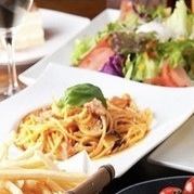 【ランチ限定】選べるパスタ＋カンパイドリンク付き♪