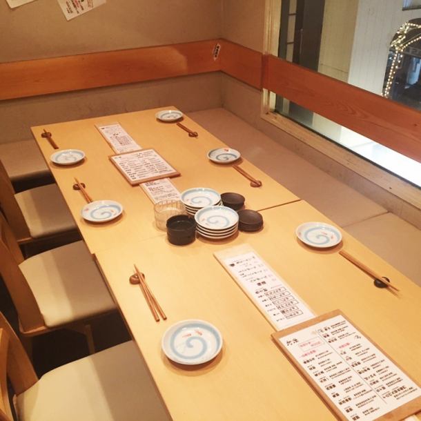 When connecting table seats, you can use up to 20 people! Reservation for banquets as soon as possible ♪
