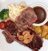 Thick-sliced carefully selected beef steak lunch 200g