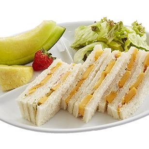 第二名：雪蟹芒果三明治