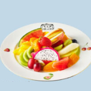 水果沙拉（含一杯饮料）