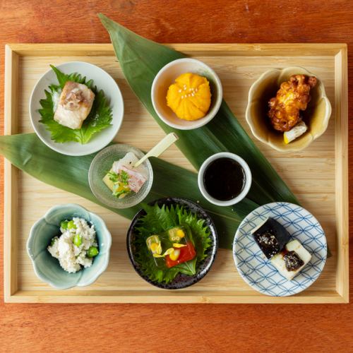 ◆ 四季折々の酒肴膳