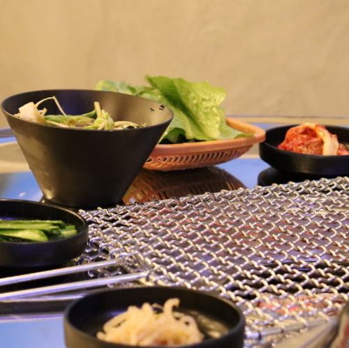 韓国焼肉の副菜パンチャン