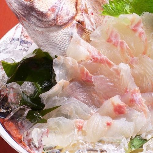 新鮮な魚介を鮮度そのままでご提供